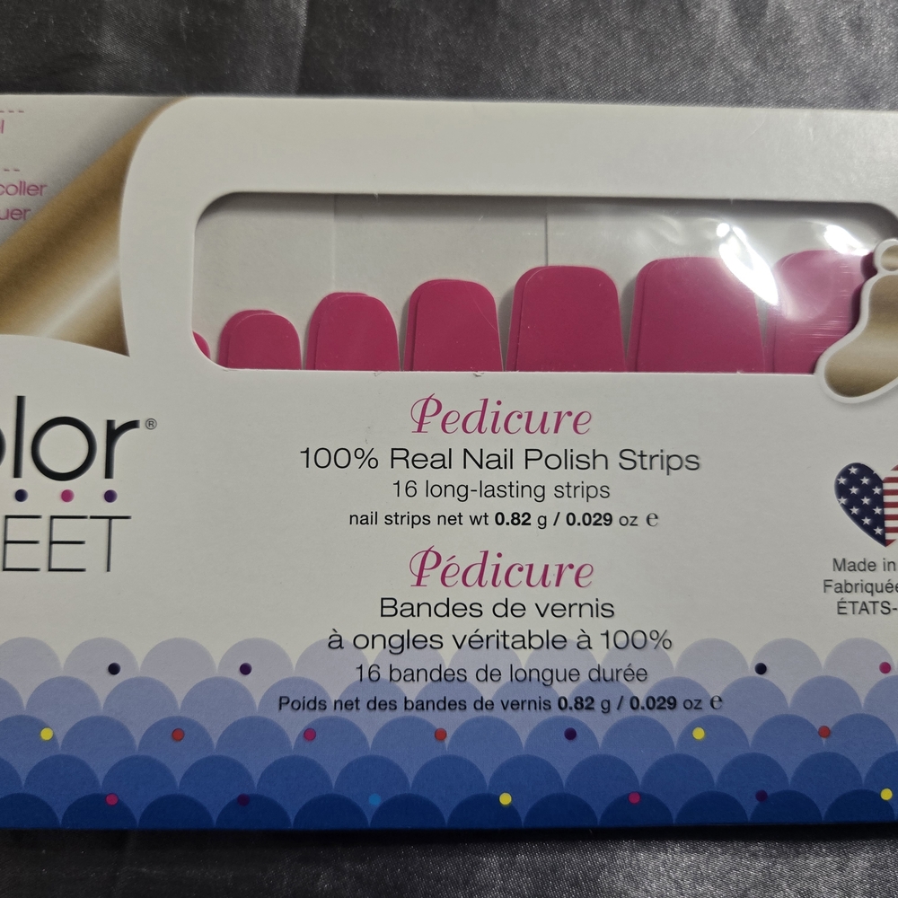 Color Street Nail Polish Strips - Seoul Sister Pedi